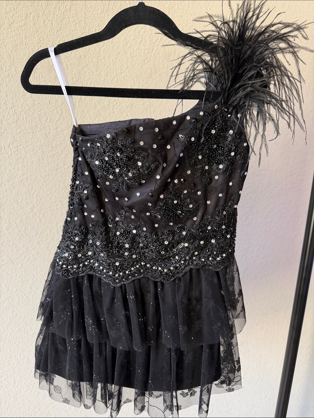 Girls 8 J-Marie Black Cocktail Dress